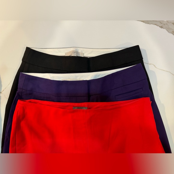 LOT of 8 pairs of like new WHBM, Ann Taylor, INC and LOFT Dress pants! Save NOW! - Picture 2 of 16